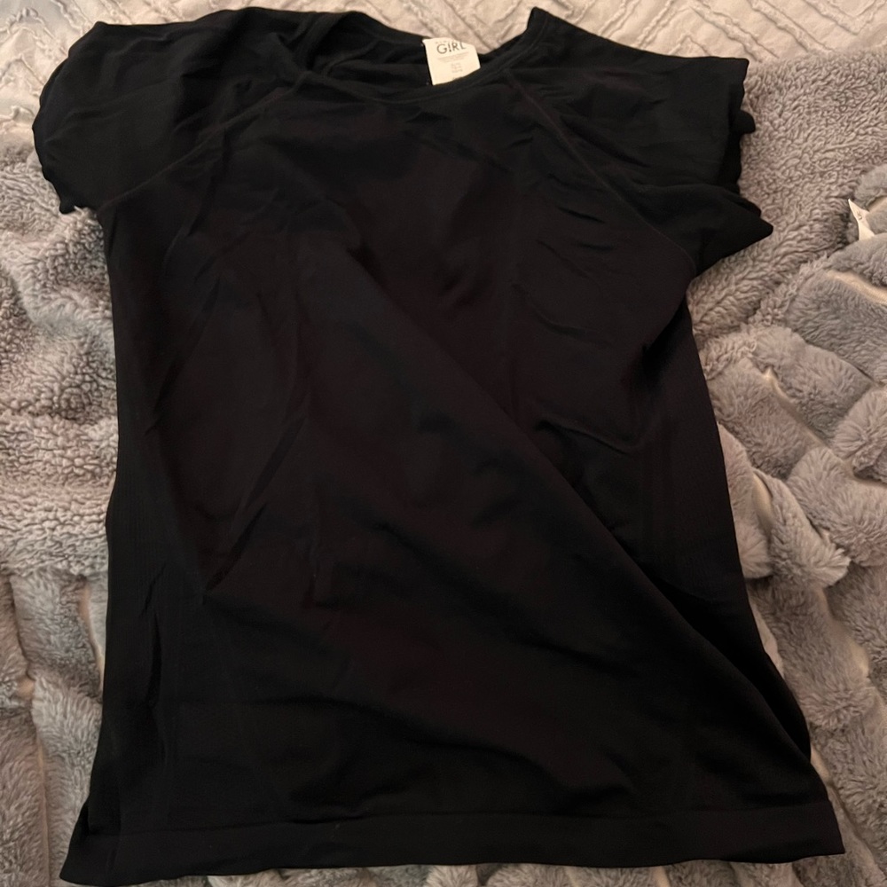 Athleta girl black shirt
